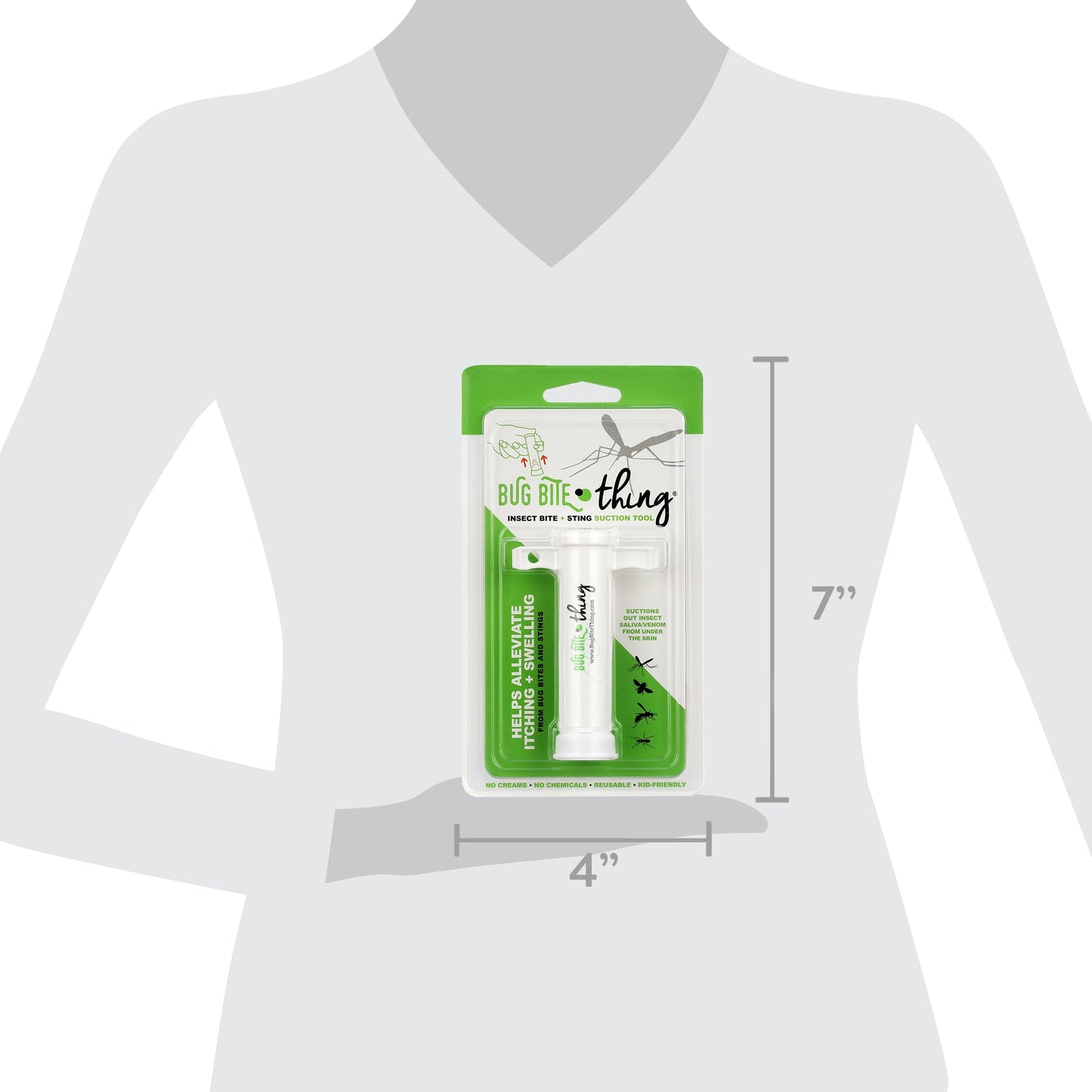 - Natural Bug Bite Relief and Removal Tool -Chemical Free